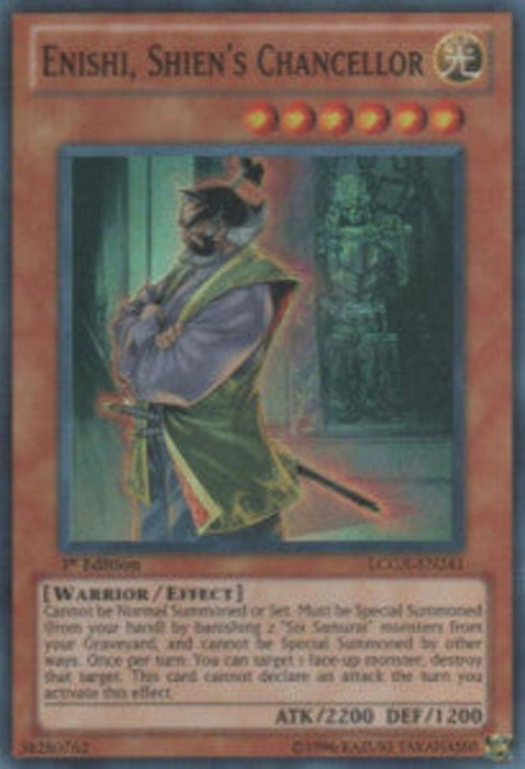 Enishi, Shien's Chancellor LCGX-EN241 Super Rare Englisch