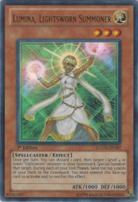 Lumina, Lightsworn Summoner LCGX-EN247 Ultra Rare Englisch