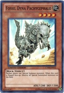 Fossil Dyna Pachycephalo CT08-EN012 Super Rare Englisch