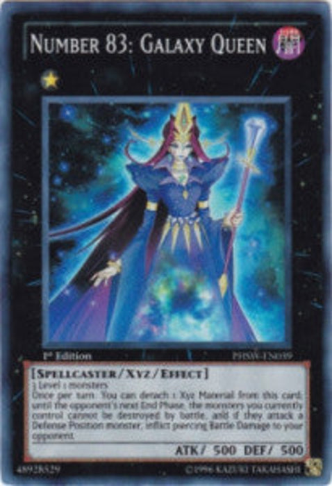 Number 83: Galaxy Queen PHSW-EN039 Super Rare Englisch
