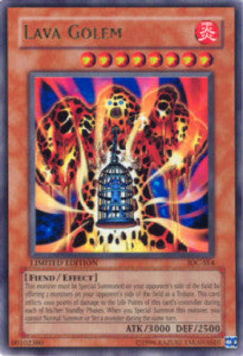 Lava Golem (V.1) IOC-ENSE4 Ultra Rare Englisch