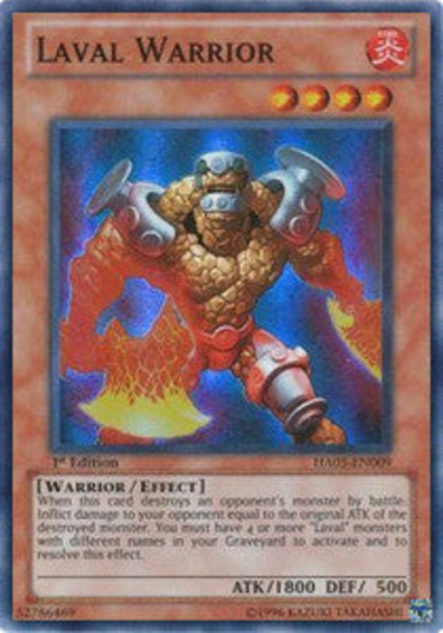 Laval Warrior HA05-EN009 Super Rare Englisch