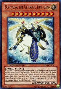 Sephylon, the Ultimate Timelord JUMP-EN054 Ultra Rare Englisch