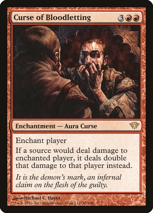 Magic: Curse of Bloodletting