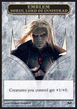 Sorin, Lord of Innistrad Emblem DKA-T3 Token Deutsch