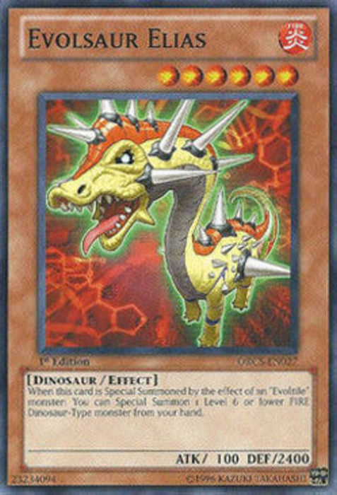 Evolsaur Elias ORCS-EN027 Common Englisch