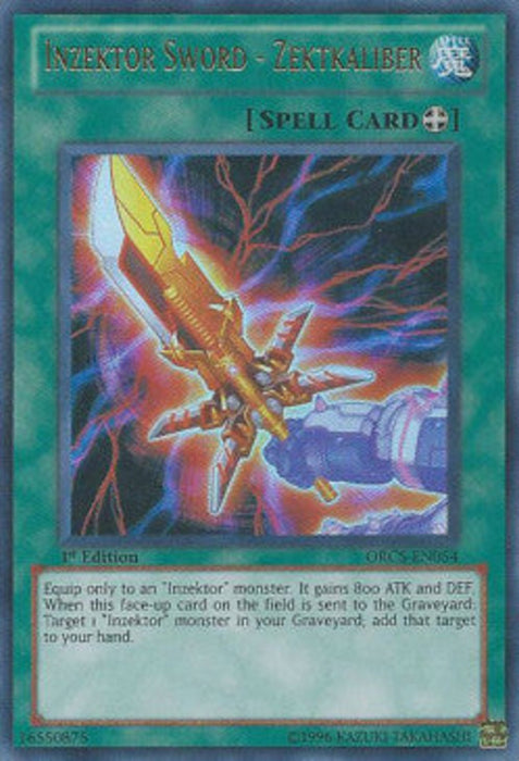 Inzektor Sword - Zektkaliber (V.1) ORCS-EN054 Ultra Rare Englisch