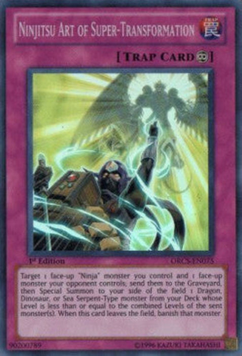 Ninjitsu Art of Super-Transformation ORCS-EN075 Super Rare Englisch