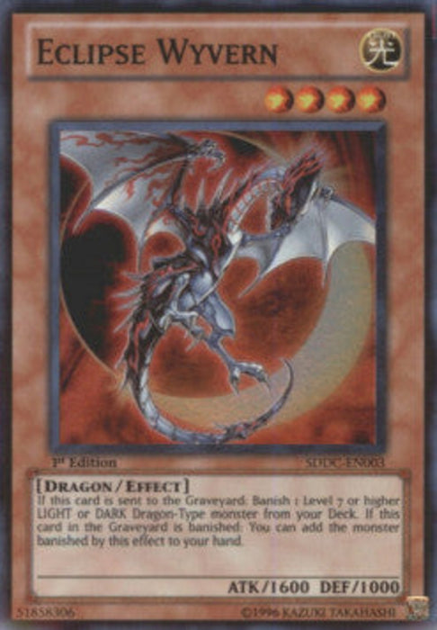 Eclipse Wyvern SDDC-EN003 Super Rare Englisch