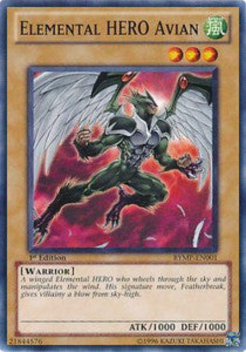 Elemental HERO Avian RYMP-EN001 Common Englisch
