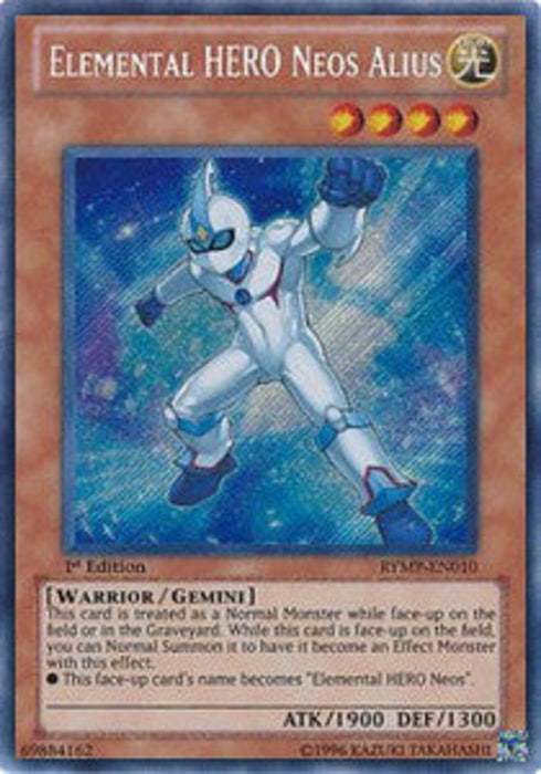 Elemental HERO Neos Alius RYMP-EN010 Secret Rare Englisch