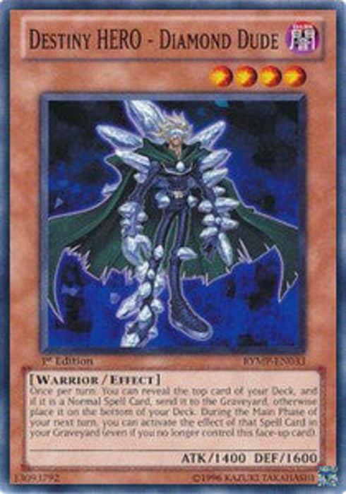 Destiny HERO - Diamond Dude RYMP-EN033 Common Englisch