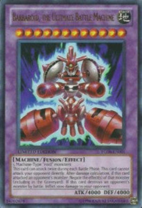 Barbaroid, the Ultimate Battle Machine YG0X-EN Ultra Rare Englisch