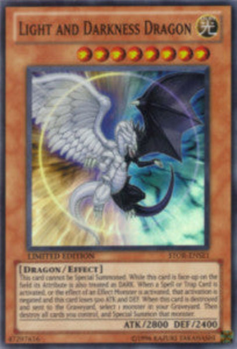 Light and Darkness Dragon STOR-ENSE1 Super Rare Englisch
