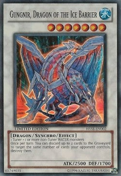 Gungnir, Dragon of the Ice Barrier HA05-ENH5SE-EN002 Super Rare Englisch