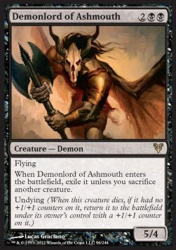 Demonlord of Ashmouth AVR-96 Rare Englisch