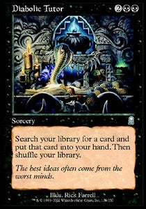 Diabolic Tutor ODY-129 Uncommon Englisch