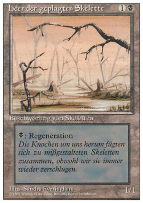 Heer der geplagten Skelette MSPR- Common Deutsch
