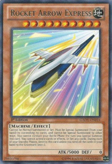Rocket Arrow Express GAOV-EN016 Rare Englisch
