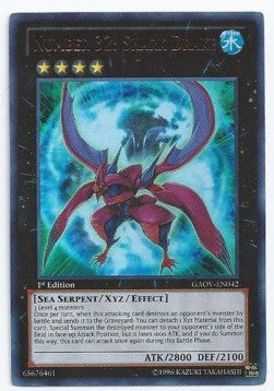 Number 32: Shark Drake (V.1) GAOV-EN042 Ultra Rare Englisch