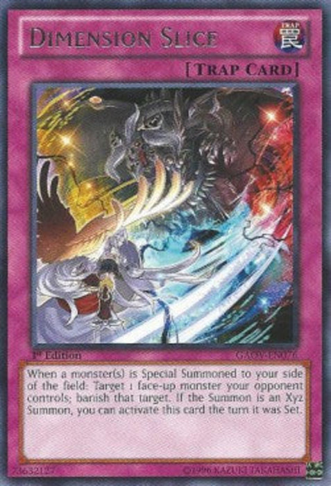 Dimension Slice GAOV-EN076 Rare Englisch