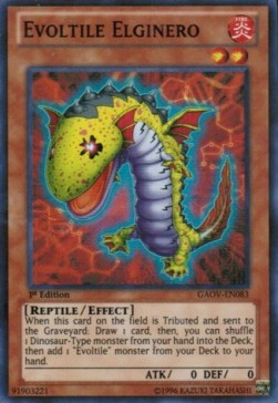 Evoltile Elginero GAOV-EN083 Super Rare Englisch