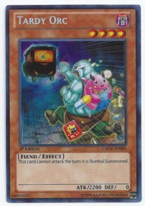 Tardy Orc GAOV-EN085 Secret Rare Englisch