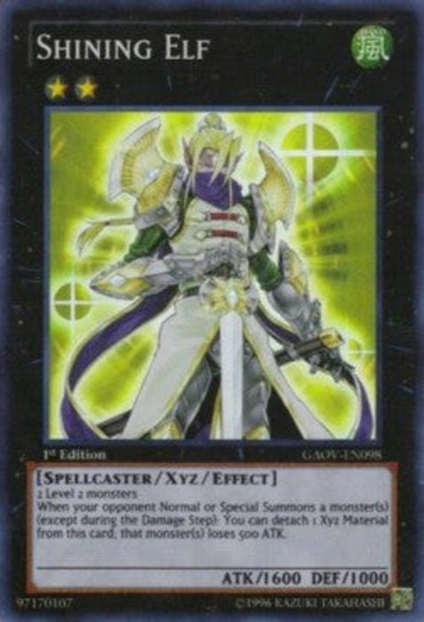 Shining Elf GAOV-EN098 Super Rare Englisch