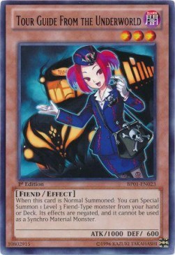 Tour Guide From the Underworld (V.1) BP01-EN023 Rare Amerikanisch