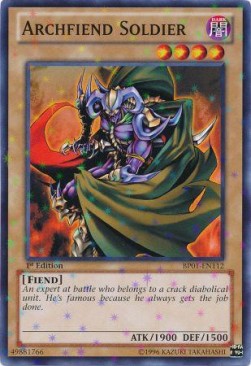 Archfiend Soldier (V.2) BP01-EN112 Starfoil Rare Englisch