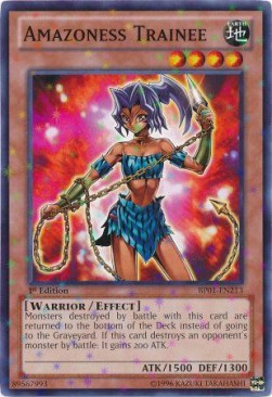 Amazoness Trainee (V.2) BP01-EN213 Starfoil Rare Englisch