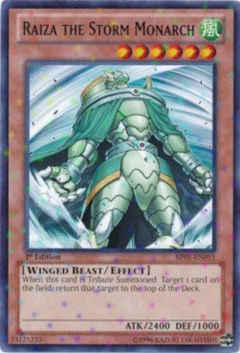 Raiza the Storm Monarch (V.2) BP01-IT015 Starfoil Rare Italienisch