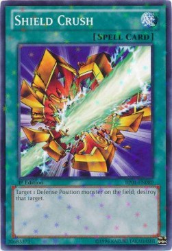 Shield Crush (V.2) BP01-EN080 Starfoil Rare Englisch