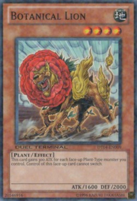 Botanical Lion DT04-EN009 Common Englisch