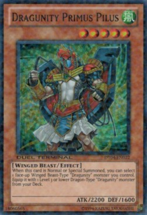 Dragunity Primus Pilus DT04-EN022 Super Rare Englisch