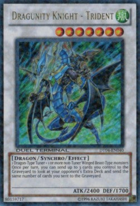 Dragunity Knight - Trident DT04-EN040 Ultra Rare Amerikanisch