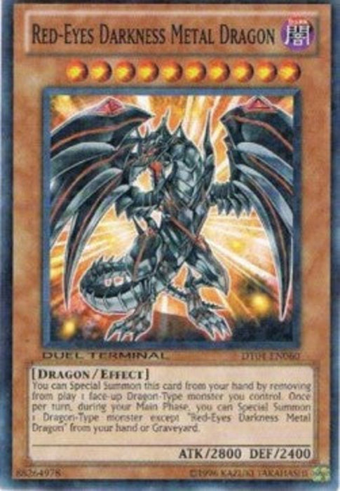 Red-Eyes Darkness Metal Dragon DT04-EN060 Common Englisch