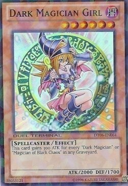 Dark Magician Girl DT06-EN064 Super Rare Englisch