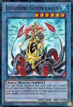 Evigishki Gustkraken DT06-EN082 Super Rare Englisch