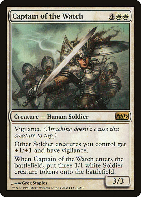 Captain of the Watch M13-8 Rare Englisch
