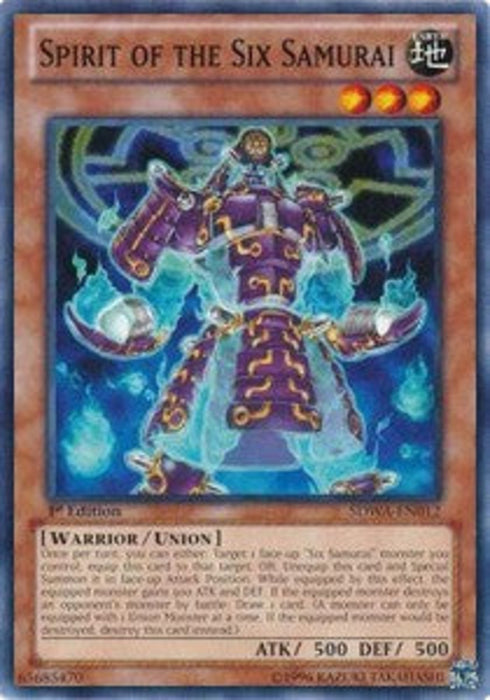 Spirit of the Six Samurai SDWA-EN012 Common Englisch