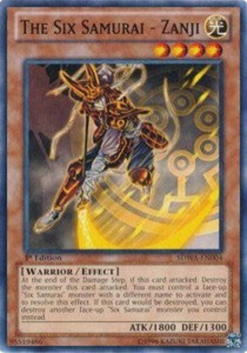 The Six Samurai - Zanji SDWA-EN004 Common Englisch