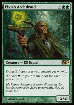 Elvish Archdruid M13-168 Rare Englisch