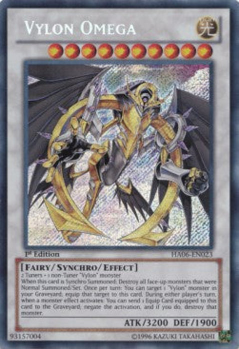 Vylon Omega HA06-EN023 Secret Rare Englisch