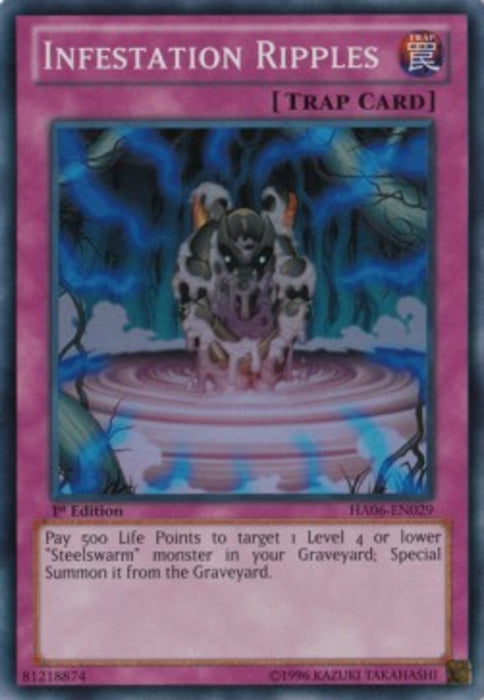 Infestation Ripples HA06-EN029 Super Rare Englisch