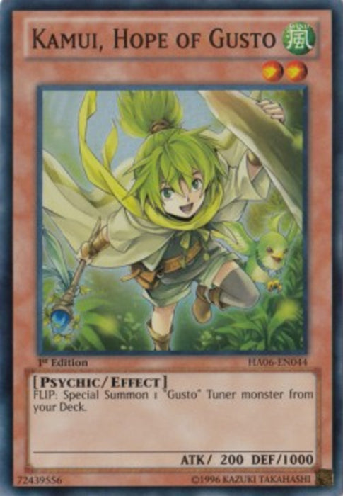 Kamui, Hope of Gusto HA06-EN044 Super Rare Amerikanisch