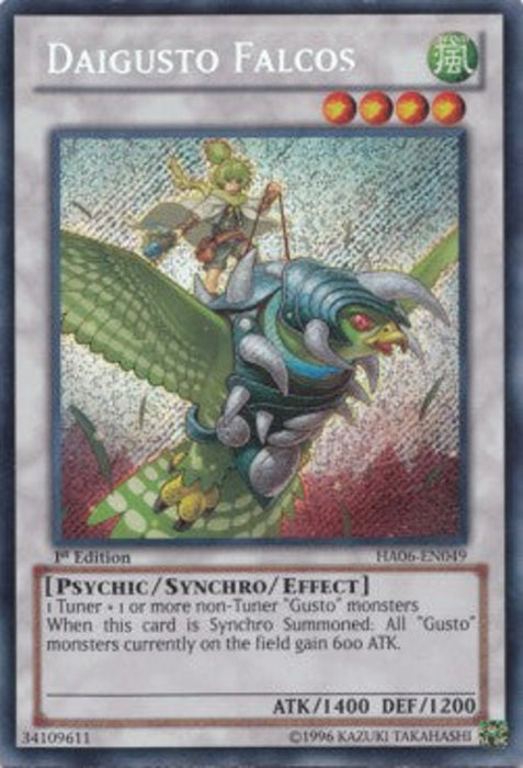 Daigusto Falcos HA06-EN049 Secret Rare Amerikanisch