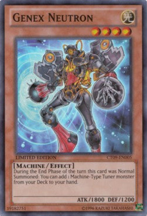 Genex Neutron CT09-EN005 Super Rare Englisch
