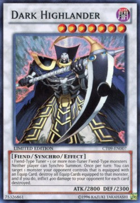 Dark Highlander CT09-EN007 Super Rare Englisch
