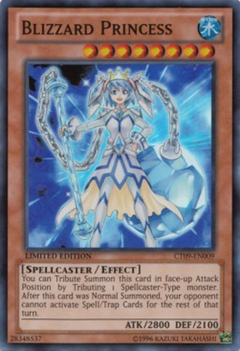 Blizzard Princess CT09-EN009 Super Rare Englisch